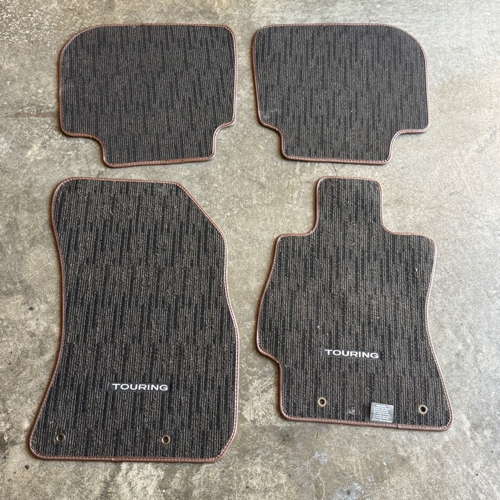 New Subaru Outback Touring floor mats, set of four